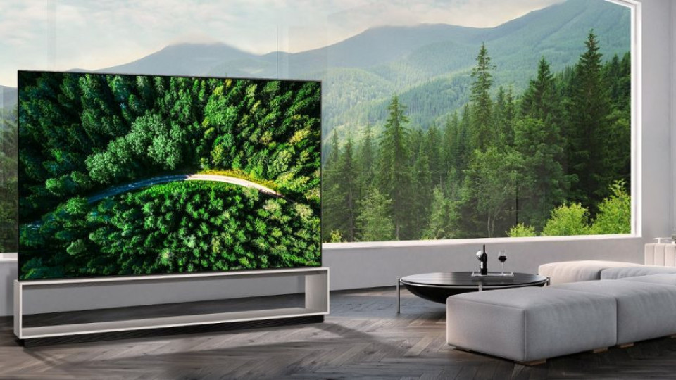 Първия в света 88-инча 8K OLED TV пуска LG | StandartNews.com