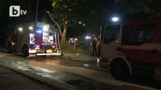 Пожар в сграда на бивше училище до Русе