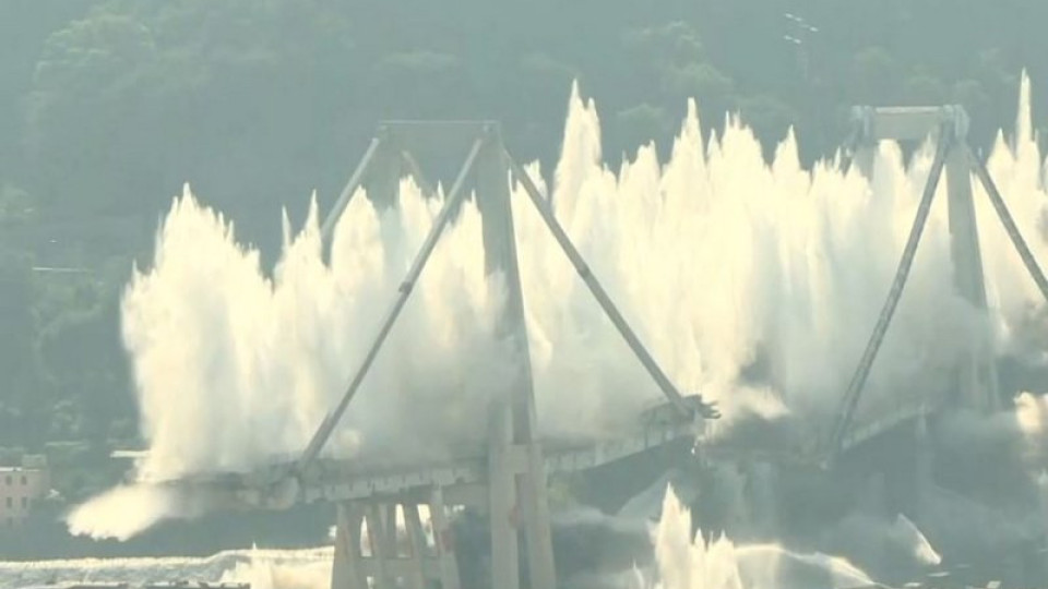 Взривиха моста Моранди в Генуа | StandartNews.com