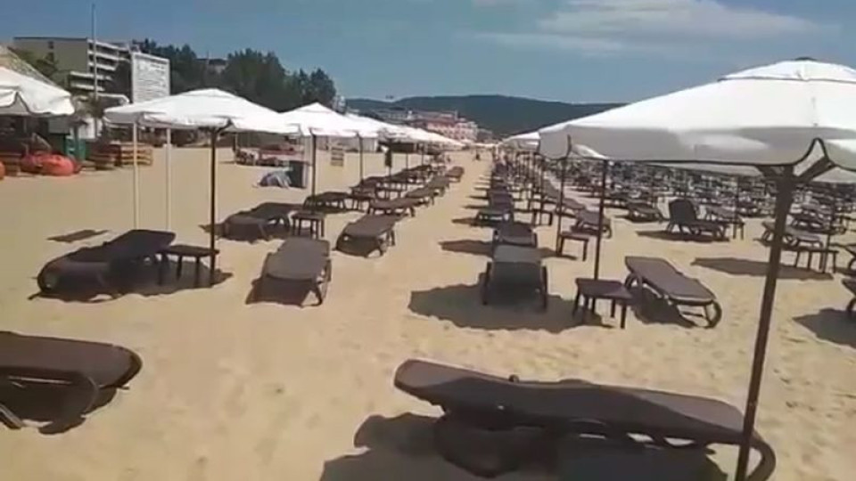 Празни плажове на Слънчев бряг! Има ли туристи? | StandartNews.com