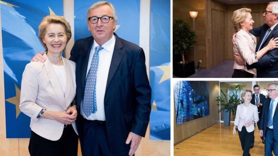 Юнкер и Урсула се целуваха като истински европейци | StandartNews.com