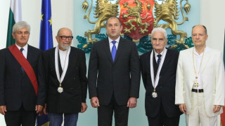 Президентът награди четирима изтъкнати българи