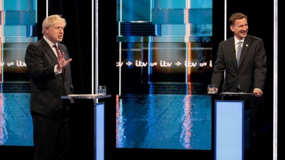 Джонсън и Хънт кръстосаха шпаги в ТВ дебат | StandartNews.com
