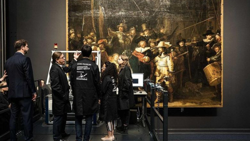Реставрират шедьовъра на Рембранд "Нощна стража" | StandartNews.com