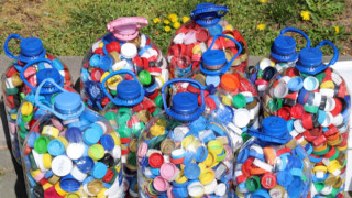 Жители на община Тунджа предадоха над 3,5 тона пластмасови капачки