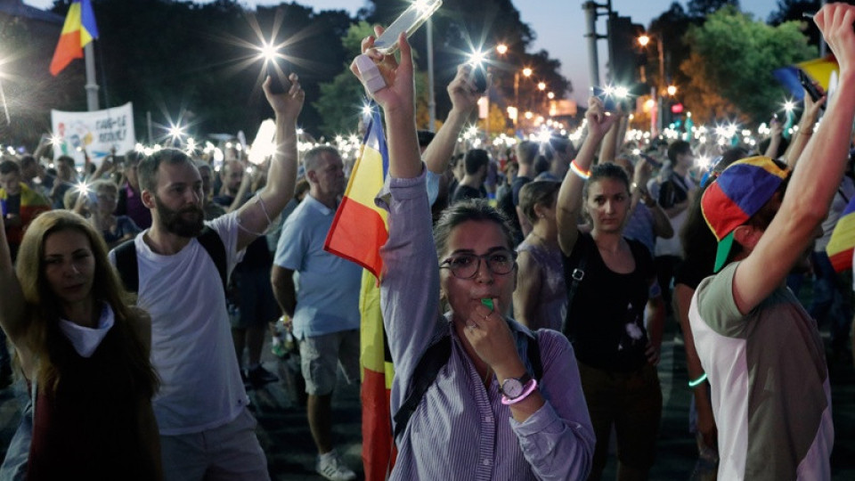 Масов протест в Румъния | StandartNews.com