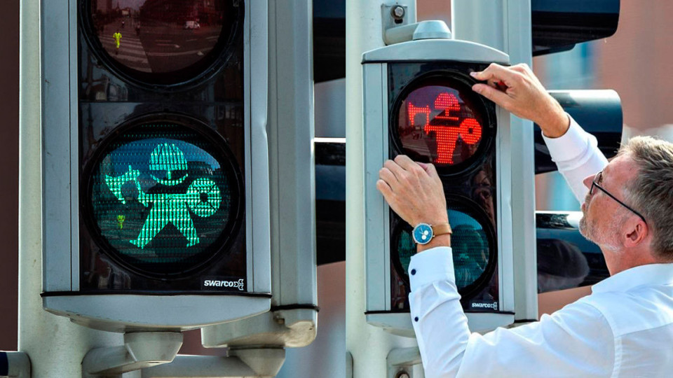 Викинги греят от нови светофари в Дания | StandartNews.com