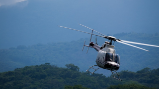 При гасенето на пожар хеликоптер се разби край Самос