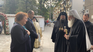 Посрещнаха Негово Светейшество Българския патриарх Неофит във Враца
