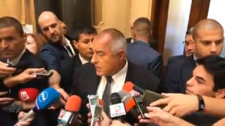 Борисов: Не мога да коментирам българския съд