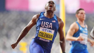 Колман спечели световната титла на 100 м