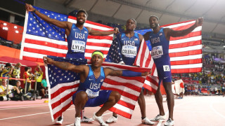Четири атлети със златен дубъл на световното
