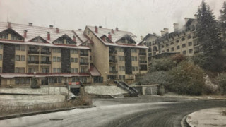 Първият сняг падна в Пампорово