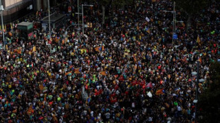 Обща стачка парализира Барселона