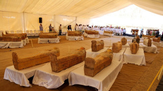 30 дървени саркофага на над 3000 години открити в Египет