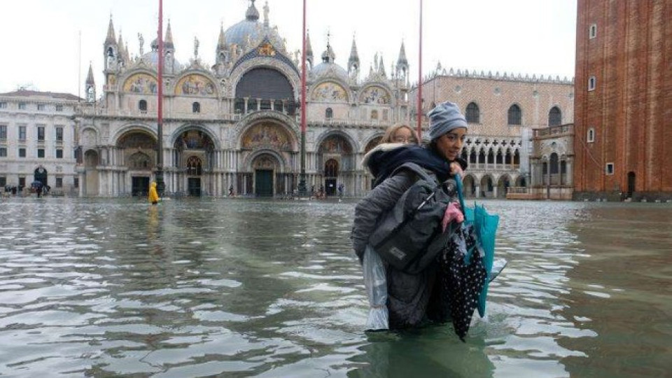 Водата във Венеция е "само" 77 сантиметра | StandartNews.com