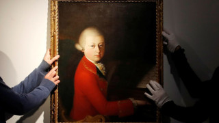 Вижте как е изглеждал Моцарт на 14 години