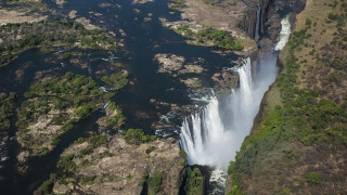 Водопадът Виктория пресъхна