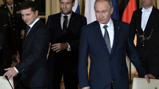 Доволен съм, каза Путин за срещата със Зеленски