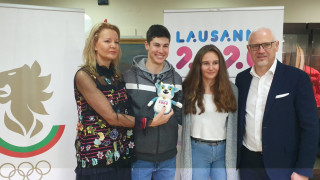 БОК и посолството на Швейцария пожелаха Успех на младите олимпийци