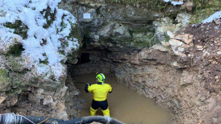 Вода от пещерите потече към Перник