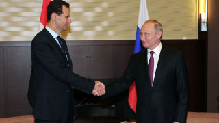 Путин кацна в Сирия, срещна се с Асад