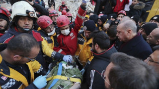 Потрес в Турция след земетресението