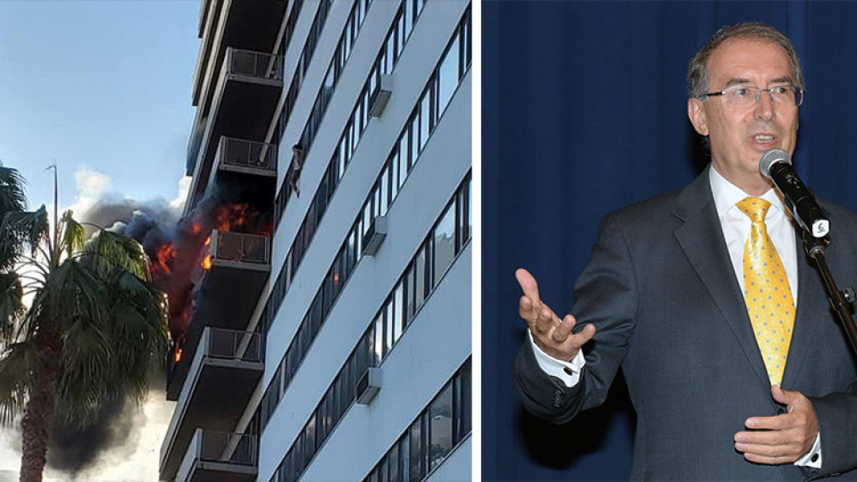 Пожар горя в сградата на консула ни в Лос Анджелис | StandartNews.com