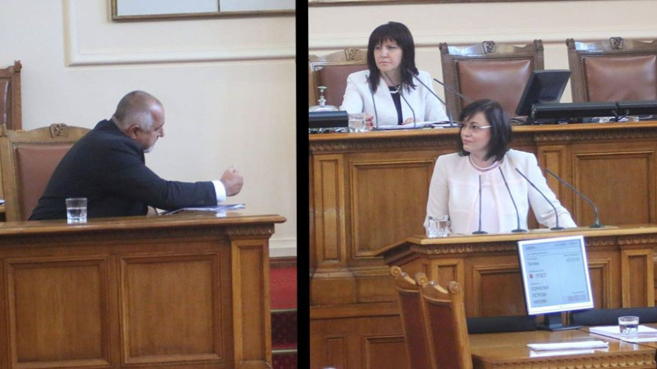 Борисов и Нинова в нов дуел в парламента | StandartNews.com