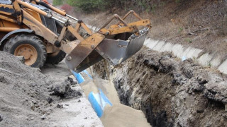 Отстраниха аварията по новия водопровод за Перник