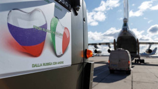 Русия изпрати още 3 самолета в Италия