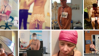 Защо германски доктори се съблякоха голи (СНИМКИ)