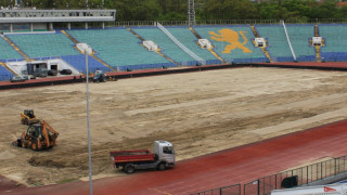 Нов терен за стадион "Васил Левски"