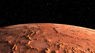 Кал е оформила релефа на Марс?