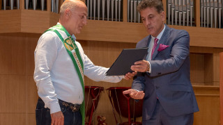 Олимпийски шампион стана "Почетен гражданин" на Пазарджик
