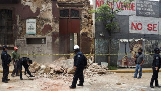 Само 5 жертви при жестоко земетресение в Мексико