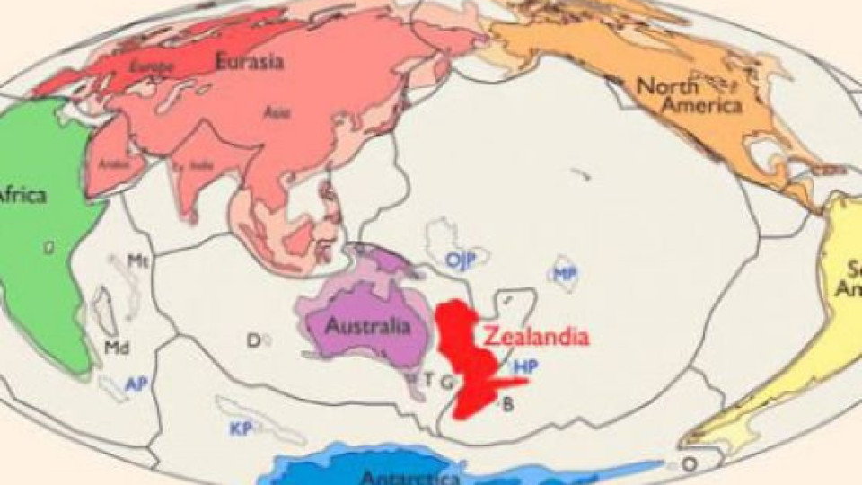 Направиха карти на потъналия континент | StandartNews.com