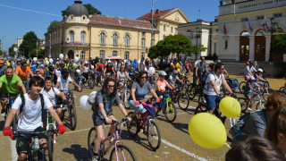 1500 на велошествие за чист въздух в София