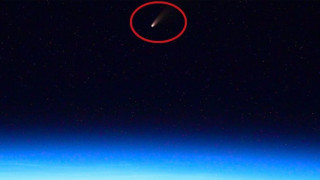 Ето как изглежда комета, заснета от космоса