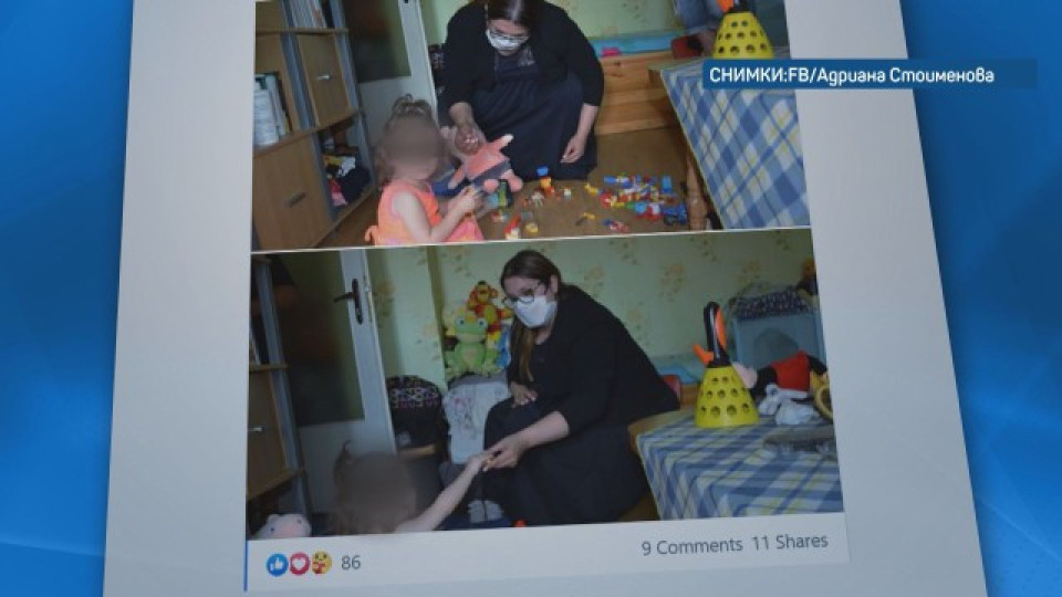 Битото момиченце целувало ръка на майка си | StandartNews.com