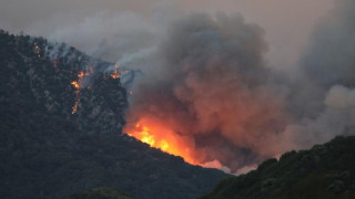 Пожар застрашава 2500 къщи в Калифорния