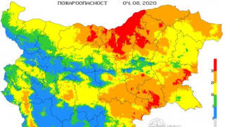 Внимание! Опасност от пожари в 10 области