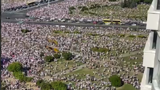 Поне 200 000 на протеста срещу Лукашенко