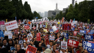 Как се прави протест по японски