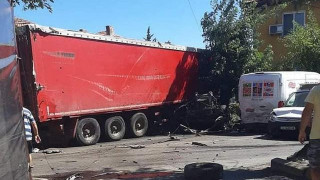 Шофьорът на камиона убиец в Айтос – дрогиран