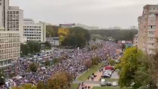 Шокови гранати и арести в Беларус