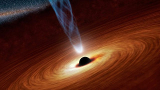 Откриха черна дупка,"изяла" 6 галактики