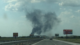 Пожари са на път да затворят АМ Марица