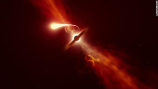 Черните дупки поглъщат звездите на спагети (СНИМКИ)