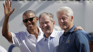 Трима бивши президенти се ваксинират по телевизора